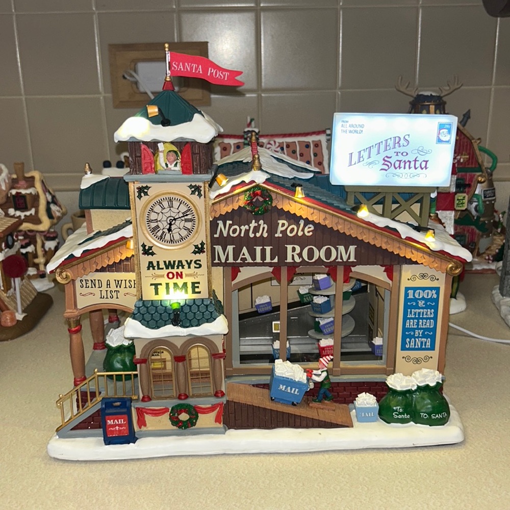 Lemax North Pole Mail Room